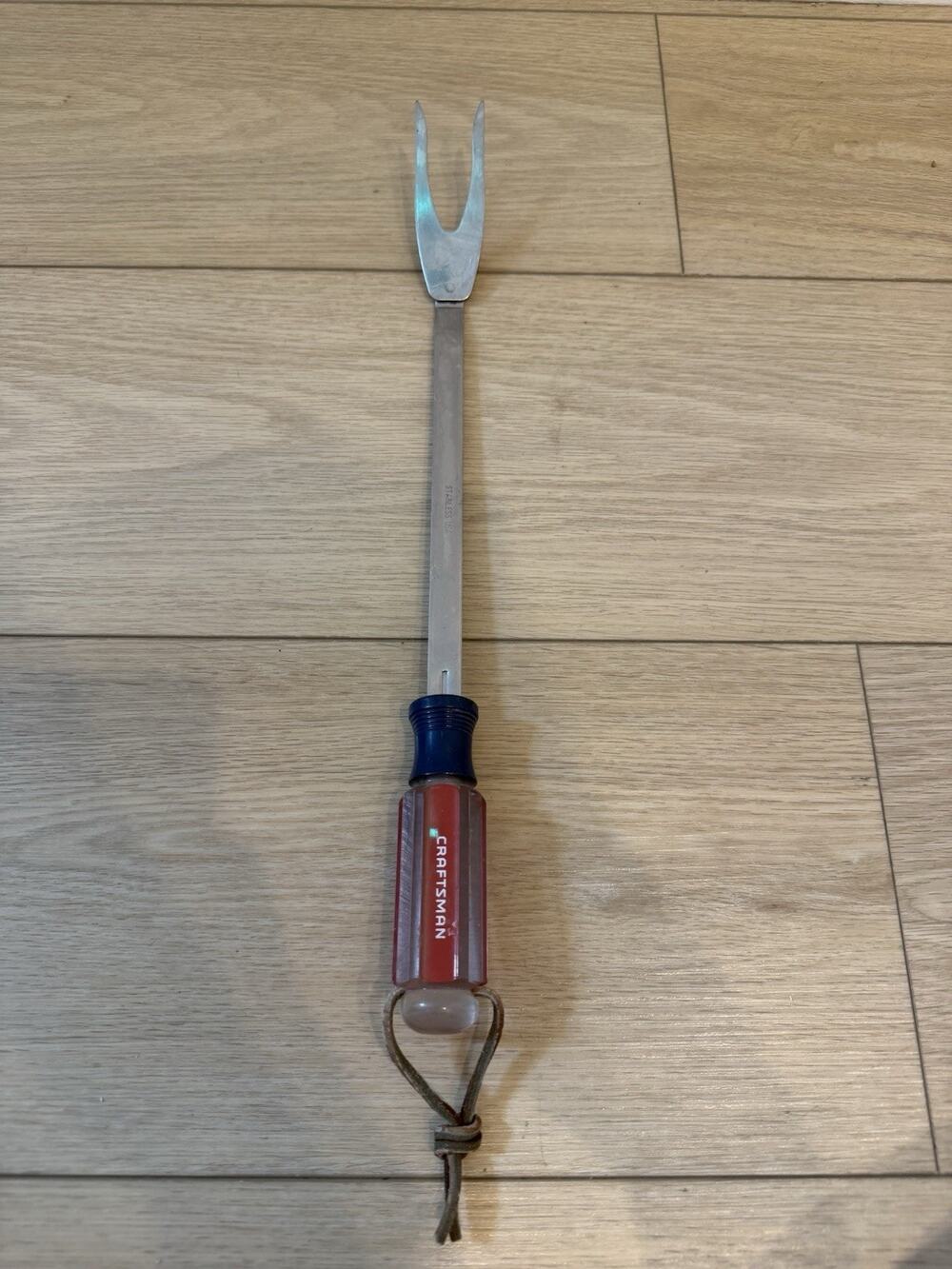 Craftsman USA Stainless Steel Barbecue Grilling Fork